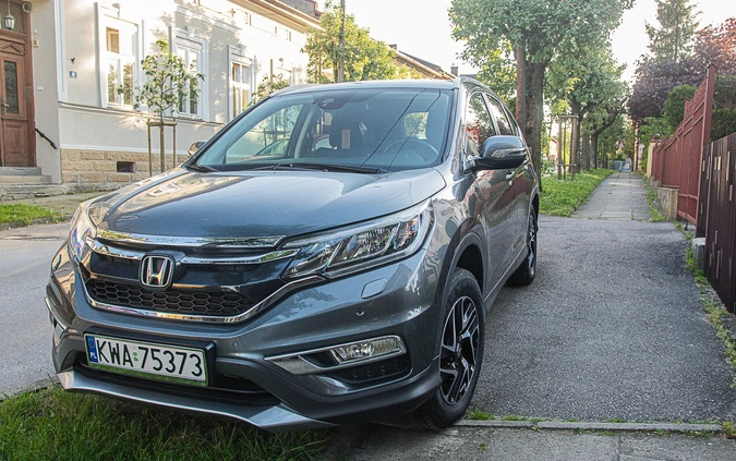 Honda CR-V cena 76500 przebieg: 118000, rok produkcji 2016 z Wadowice małe 92